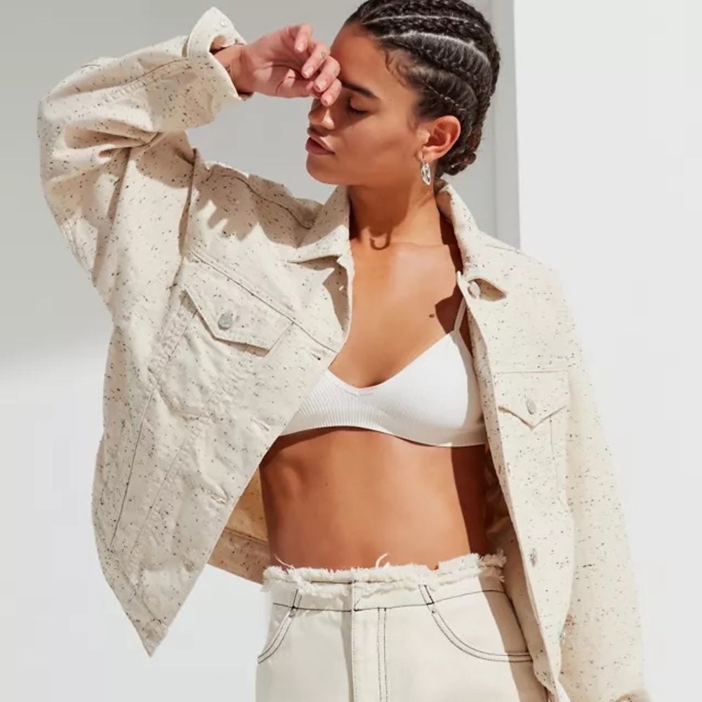 BDG Cookies & Cream Denim Jacket